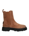 Philippe Model Man Ankle Boots Camel Size 13 Soft Leather In Beige