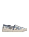 Philippe Model Man Loafers Azure Size 11 Textile Fibers, Leather In Blue