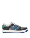 Philippe Model Man Sneakers Black Size 9 Leather, Textile Fibers