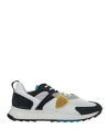 Philippe Model Man Sneakers Ivory Size 9 Leather, Textile Fibers In White