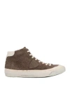 Philippe Model Man Sneakers Khaki Size 8 Soft Leather In Beige