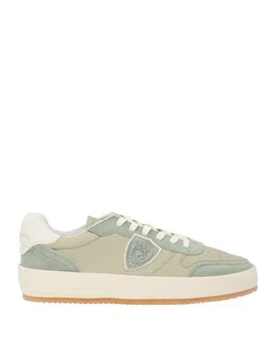Philippe Model Man Sneakers Light Green Size 10 Leather