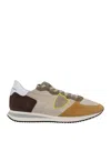 Philippe Model Sneakers In Ocher