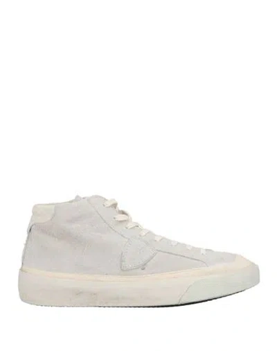 Philippe Model Man Sneakers Off White Size 11 Soft Leather