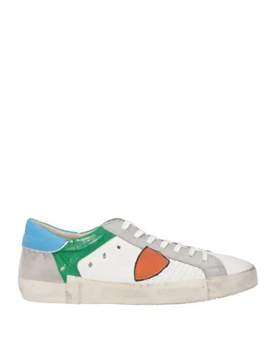 Philippe Model Man Sneakers Off White Size 7 Leather