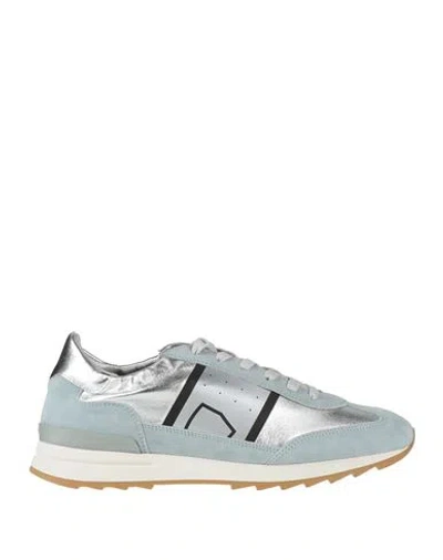 Philippe Model Man Sneakers Sky Blue Size 7 Leather