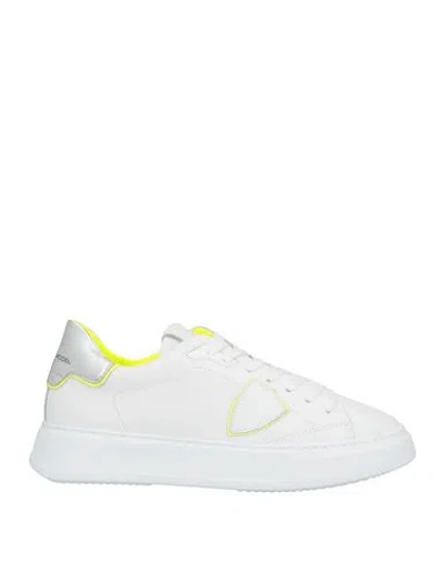 Philippe Model Man Sneakers White Size 13 Leather