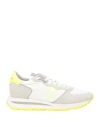 Philippe Model Man Sneakers White Size 9 Leather, Textile Fibers In White