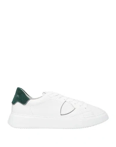 Philippe Model Man Sneakers White Size 7 Leather