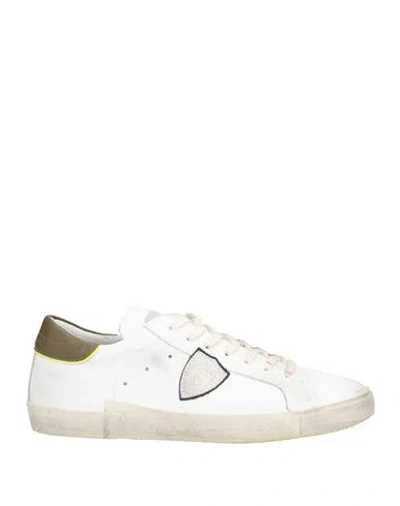 Philippe Model Man Sneakers White Size 7 Leather
