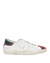 PHILIPPE MODEL PHILIPPE MODEL MAN SNEAKERS WHITE SIZE 7 LEATHER