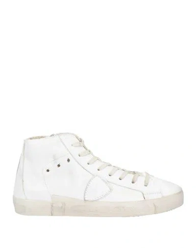 Philippe Model Man Sneakers White Size 8 Leather