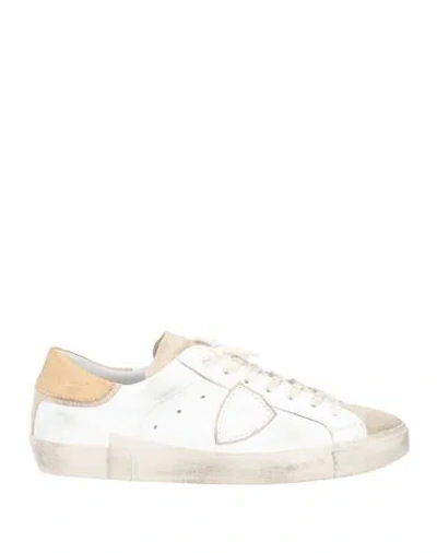 Philippe Model Man Sneakers White Size 8 Leather