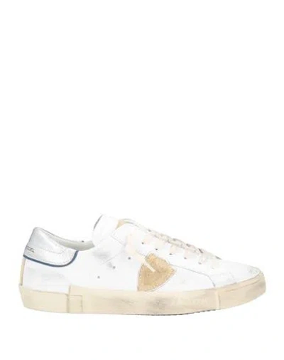 Philippe Model Man Sneakers White Size 8 Leather