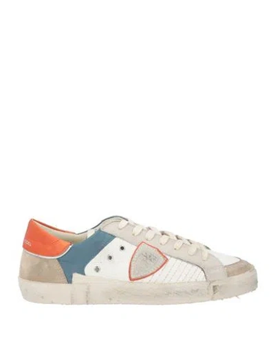 Philippe Model Man Sneakers White Size 8 Leather
