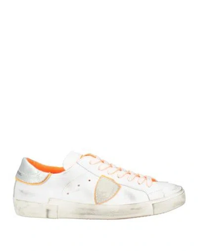 Philippe Model Man Sneakers White Size 8 Leather