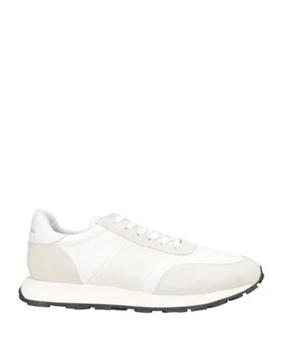 Philippe Model Man Sneakers White Size 8 Leather, Textile Fibers