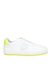 Philippe Model Nice Low Man Sneakers Shoes In White