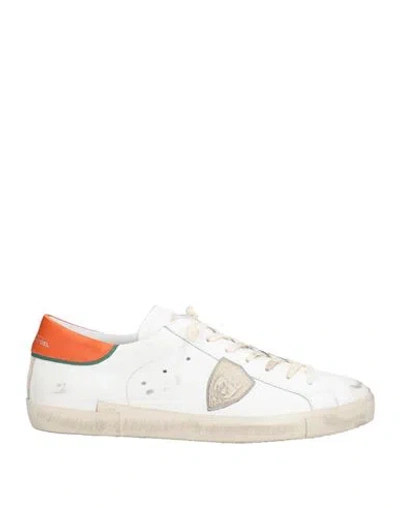 Philippe Model Man Sneakers White Size 9 Leather