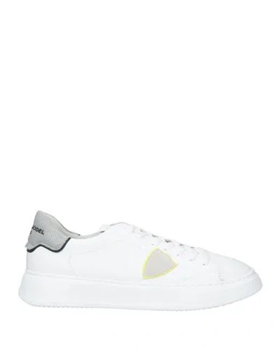 Philippe Model Man Sneakers White Size 9 Leather