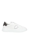 Philippe Model Man Sneakers White Size 9 Leather In White