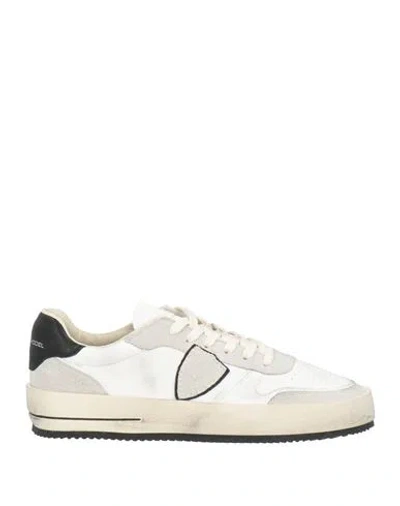 Philippe Model Man Sneakers White Size 9 Leather