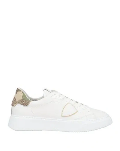 Philippe Model Man Sneakers White Size 9 Leather
