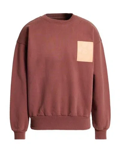 Philippe Model Man Sweatshirt Brown Size Xl Cotton