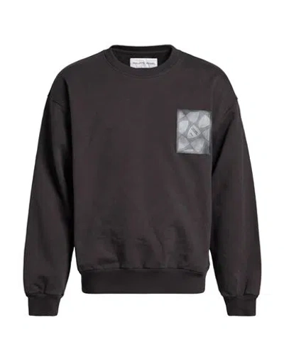Philippe Model Man Sweatshirt Charcoal Size S Cotton In Black