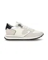 Philippe Model Men's Sneakers  Paris ♪ W007 - Tropez Haute Mondoal Blanc In White