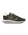 Philippe Model Men's Sneakers  Paris ♪ W026 Tropez Haute Low Mondoal_militaire In Green