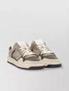 Philippe Model Mesh Panel Round Toe Rubber Sole Sneakers