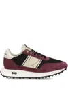 Philippe Model Mesh-panel Suede Low-top Sneakers In Black