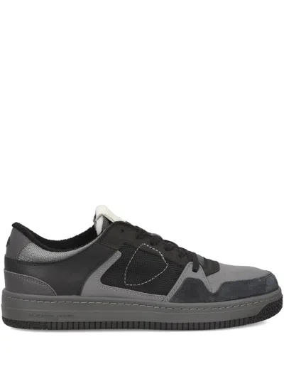 PHILIPPE MODEL MESH PANELLED LOW-TOP SNEAKERS