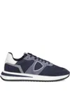 Philippe Model Mesh-panelled Sneakers In Blue