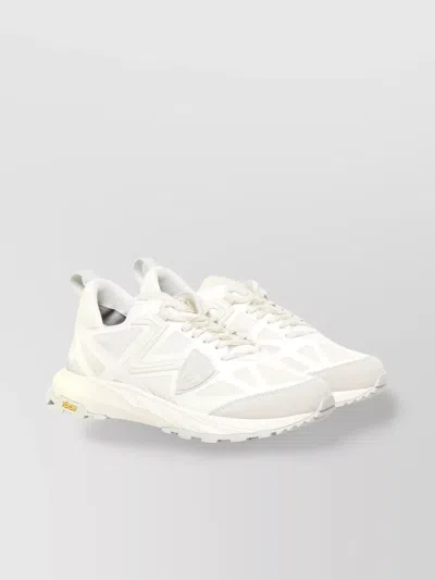 Philippe Model Mesh Upper Trekking Sneakers With Rubber Finish
