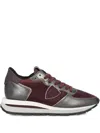 Philippe Model Metallic Running Sneakers