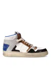 Philippe Model High-top Sneakers With Padded Collar And Rubber Sole In White
