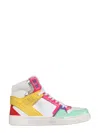 Philippe Model Multicolor Lace Up Sneakers In Multicolor