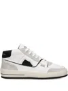 Philippe Model Nice Leather Low-top Sneakers In White