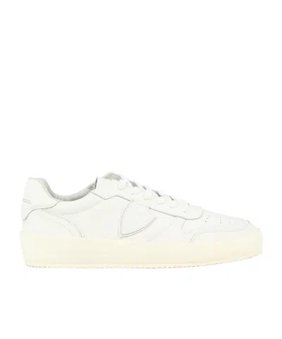 PHILIPPE MODEL PHILIPPE MODEL NICE LOGO PATCH LOW-TOP SNEAKERS