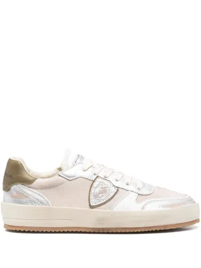 Philippe Model Nice Low Man Sneakers Shoes In White