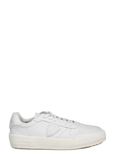 Philippe Model Nice Low Man Trainers In White