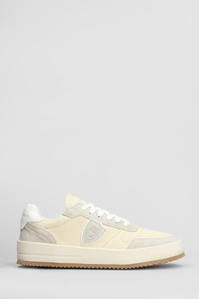 Philippe Model Nice Low Sneakers In Beige