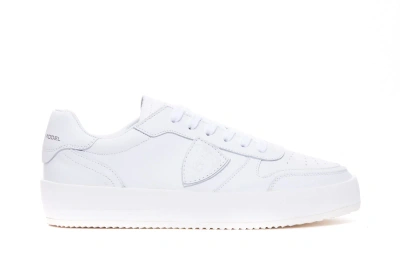 Philippe Model Nice Low Sneakers In Blanc