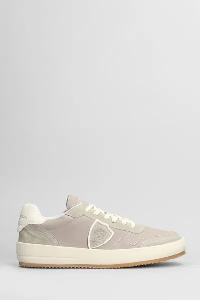 Philippe Model Nice Low Sneakers In Grey