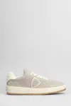 Philippe Model Nice Low Sneakers In Grey