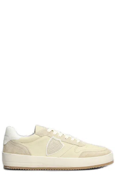Philippe Model Nice Low-top Sneakers In Mixage Sable