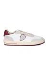 Philippe Model Nice Man Sneakers White Size 9 Leather In White