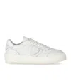 Philippe Model Nice Low White Sneaker In White